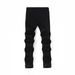 Men's Clothing Men's Slim Fit Stretch Skinny Jeans - Classic Black Denim Pants For Everyday Wear_mkmklike.com