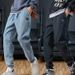 Men's Cotton Cargo Pants Relaxed Fit Loose Casual Streetwear Korean Style Slim Tapered Jogger Pants For All Seasons_mkmklike.com