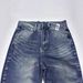 Women's High-Waisted Flared Jeans Vintage Washed Denim Pants Straight Leg Cleanfit Styling Cotton Comfort Sizes S M L XL_mkmklike.com