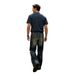 Retro Harajuku Washed Distressed Jeans for Men Loose Slightly Flared Long Punk Fashion Streetwear European American Style_mkmklike.com