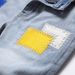 Men's Slim Fit Fashion Trousers Small Feet Embroidered Stretch Washed Blue Jeans Color Patch Foreign Trade Denim_mkmklike.com