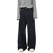 Men's Clothing Korean Style Cleanfit Blue Draped Loose Jeans Autumn New Arrival Simple Denim Clothing For Men_mkmklike.com