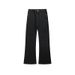 Men's Fleece Lined Flared Jeans - Retro High Waist Washed Denim Pants For Autumn & Winter, Comfortable & Stylish_mkmklike.com