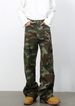 Large Pocket Workwear Jeans Men's Loose Straight Wide Leg Pants_mkmklike.com