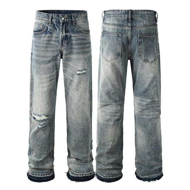 Hot Selling Tassel Ripped Jeans Men High StreetPersonality Homme Plus Sizes Men Jeans Pants_mkmklike.com
