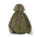 Nanxia Disguise 2024 Spring Solid Color Three-Dimensional Large Pocket Hooded Jacket Japanese Retro Drawstring_mkmklike.com