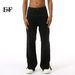 EF JEANS | 2024 New High Street Fashion Trousers Zipper Split Fork Design Slightly Stretched Slim Jeans Tide_mkmklike.com