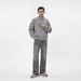 RDT Men's Clothing| American Style Smoke Tassel 507 Fit Vintage Cement Gray Pants Cleanfit Jeans_mkmklike.com