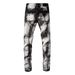 Youth Contrast Color Paint Splash Ink Graffiti Slim Fit Skinny Jeans For Men And Women_mkmklike.com