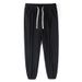 Large Size Men's Clothing Summer New Ice Silk Casual Pants Men's Thin Sports Leggings Men's Loose Tencel Large Size Men's Clothing_mkmklike.com
