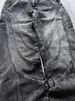 Jeans Men's American High Street Ruffian Handsome Black Gray Niche Cleanfit Washed Splicing Loose Mopping Trousers_mkmklike.com