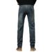 Men's Jeans Autumn And Winter New Nostalgic Retro Business Loose Straight Trousers Quality High Waist Fashion Men's Trousers_mkmklike.com