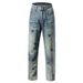 Men's Clothing Men's Style Retro Loose Straight Leg Jeans Versatile Youthful Wide Leg Trousers For Formal & Casual_mkmklike.com