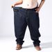 100-200kg Super Extra Large Loose Fit Big Plus Size Men's Oversized Jeans Long Pants P5012_mkmklike.com