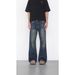 Vintage Washed Flare Jeans – Classic 70s Inspired Bootcut Denim Pants With Cleanfit Silhouette For Men & Women_mkmklike.com