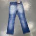 Men's Clothing Men's Ice Blue Destroyed Denim Jeans - 517 Fit Bootcut Vintage Pants (Light Blue, S-XXL)_mkmklike.com