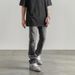 Men's Clothing Retro Washed Distressed Vintage Washed Gray High Street American Retro Jeans - Relaxed Fit Bootcut Denim Pants For Men & Women_mkmklike.com