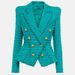 Women's New Style Star Fashion Fringed Tweed Slim Blazer_mkmklike.com