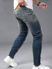 Men's Slim Straight Jeans – Stretch Washed Denim With Blue Fade & Distressed Details (S-2XL)_mkmklike.com