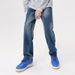 Nordmann American High Street Jeans Men New Washed Retro Nostalgic Casual Pants Loose Straight Versatile Long Trousers_mkmklike.com