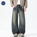 Nordmann Muqiu Clothing | 2025 Autumn New American High Street Jeans Men's Commuter Loose Straight Wide-Leg Pants_mkmklike.com