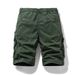 Men's Clothing Men's Summer New Zipper Multi Pocket Trendy Retro Workwear Shorts_mkmklike.com