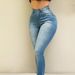 Women's Clothing Autumn And Winter New Women's Fashion Slim High Waist Elastic Skinny Jeans Women_mkmklike.com