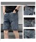 Men's Clothing Summer Trendy Brand Street Ins All Match Outdoor Wear Five Point Straight Casual Wide Leg Pants_mkmklike.com