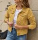 British-Inspired Cotton Denim Jacket – Slim Fit With Shirt Collar (White/Black/Pink/Red/Navy/Blue/Khaki, S-2XL)_mkmklike.com