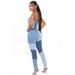 2025 Autumn New Arrival: Source Supply Super Elastic High-Waisted Tassel Slim-Fit Women's Denim Pants_mkmklike.com