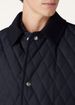 LP Edition Classic Diamond Pattern 2025 Autumn Winter Loose Short Casual Business Men's Turn-Down Collar Cotton Jacket_mkmklike.com