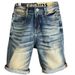 Men's Clothing New Men's Denim Stretch Shorts Summer Thin Style Trendy Retro Simple Versatile Youth Style_mkmklike.com