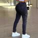 Women's Clothing Classic Sexy Tights Pants High Elastic Black Washed Workwear Jeans_mkmklike.com