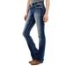 Women's Clothing Slim Fit Thin Washed Embroidery Sweet Curve Jeans For Women_mkmklike.com