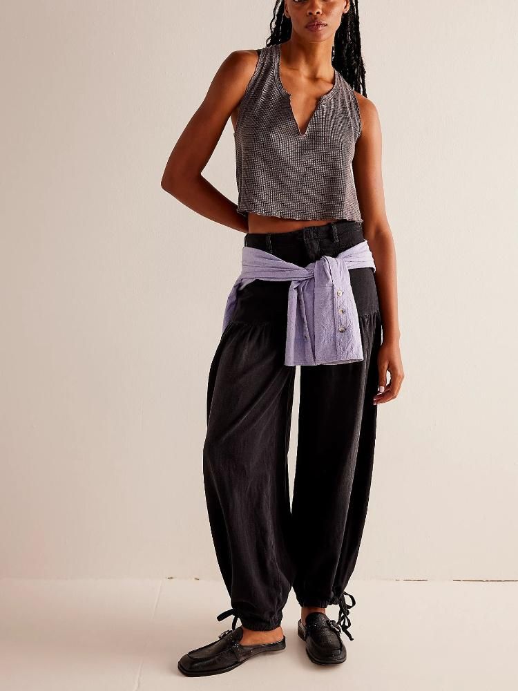 New Drop-Waist Wide-Leg Lotus Jeans – Crinkle Denim Pants (Dark Blue, Light Blue, Gray, Black, Green, Pink) – Sizes S-3XL_mkmklike.com