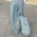 Men's Mid-Waisted Wide Leg Jeans Retro American Style Trendy Striped Design Loose Curved Trousers_mkmklike.com