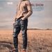 Men's Slim Fit Straight Leg Jeans Streetwear Brand Chrome Hearts Ripped Denim Trousers_mkmklike.com