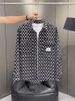Men's Turn-Down Collar Shirt 2025 Autumn New European Fashion Printed Letter Jacket Youth Workwear Outerwear_mkmklike.com
