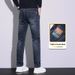 Jeans Men's Straight Loose Pants Stretch Men's Casual Pants_mkmklike.com