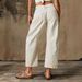 Women's High-Waisted Slimming Wide Leg Jeans Retro Straight Leg Pants Spring New_mkmklike.com