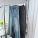 Women's Clothing Authentic New Style, Heavy Duty, Star Studded, High Quality Jeans, Stylish, Slim Straight Pants, Trousers_mkmklike.com