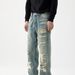 Men's Clothing Beaded Personalized High Street Ripped Washed Patch Jeans Men's Straight Loose Street Trousers Men_mkmklike.com