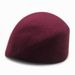 Hot Sale New Wool Woman girl party Fedoras wool beret Casual warm stewardess cap fall and winter painter British jazz hat_mkmklike.com