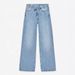 TAOP&ZA Women's Double Layer Wide Leg Straight Leg Jeans High Waisted Commuter Trousers Fashion Early Autumn New_mkmklike.com