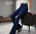 High-Waisted Stretch Straight Leg Women's Jeans Casual Fashion Full-Length Denim_mkmklike.com