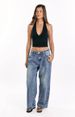 K New Retro Love Back Bag Wide Leg Jeans Fashionable Loose Hot Girl Jeans Women_mkmklike.com
