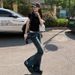 Wholesale And Dropshipping Fashionable Ouni Beautiful Slim-fit Ultra-low-waist American-style Flared Jeans For Women_mkmklike.com