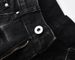 Men's High Street Washed Wide Leg Jeans Distressed Whiskered Crease Loose Fit Mid Waist Cotton Denim Black Blue_mkmklike.com