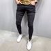 Men's Clothing New Men's Jeans Youth Casual Slim Fitting Slim Fitting Men's Jeans Trend_mkmklike.com