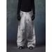 Unisex Baggy Vintage Washed Denim Jeans – Hip Hop Streetwear Loose Fit Straight Leg Pants For Men & Women_mkmklike.com